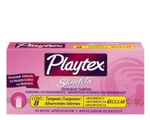 Playtex™  Тампони с апликатор Slim Fits - 8 бр.