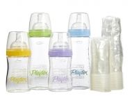 Playtex™ Шише с пликчета Premium Decorated Nurser 236 мл.