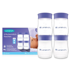 Lansinoh™ Шишета за съхранение на кърма 4 бр.